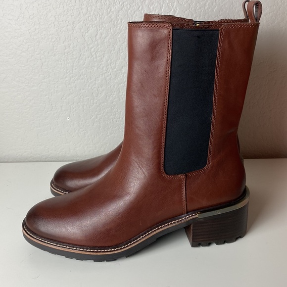 Vince Camuto | Shoes | Vince Camuto Brown Tall Ankle Boot | Poshmark